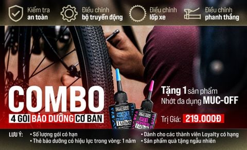 Combo 4 Bảo Dưỡng Basic Tặng Nhớt