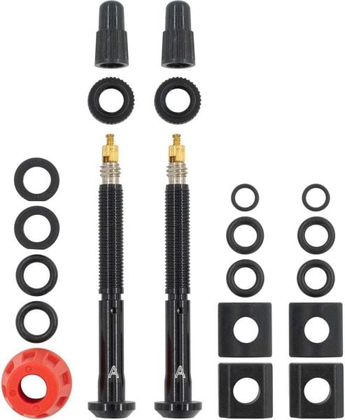 Bộ van thay thế & nắp van xe đạp QUARQ TyreWiz 2.0 Valve Stem Pack