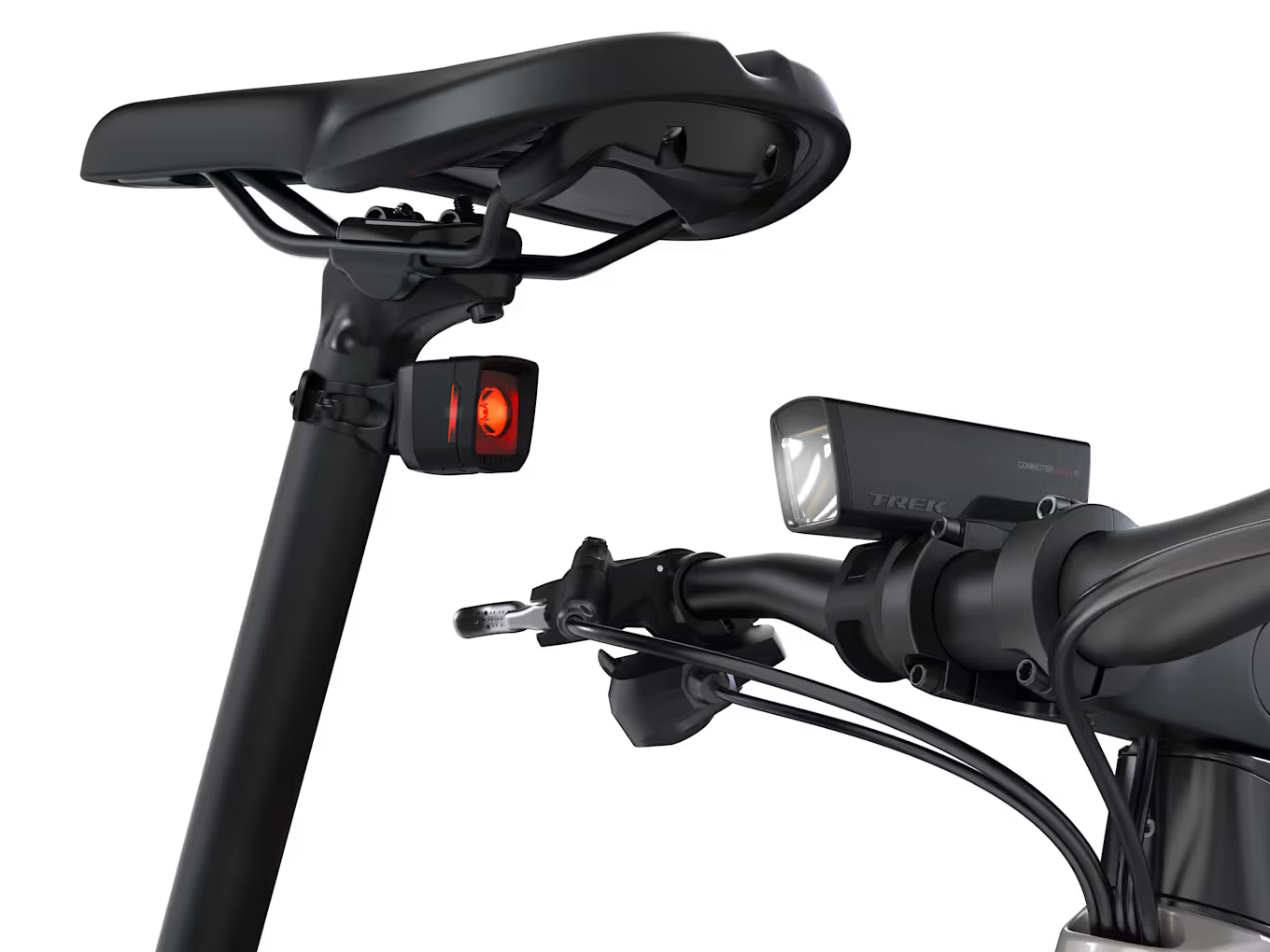 Đèn Xe Đạp TREK Commuter Comp R Flare R City Bike Light Set