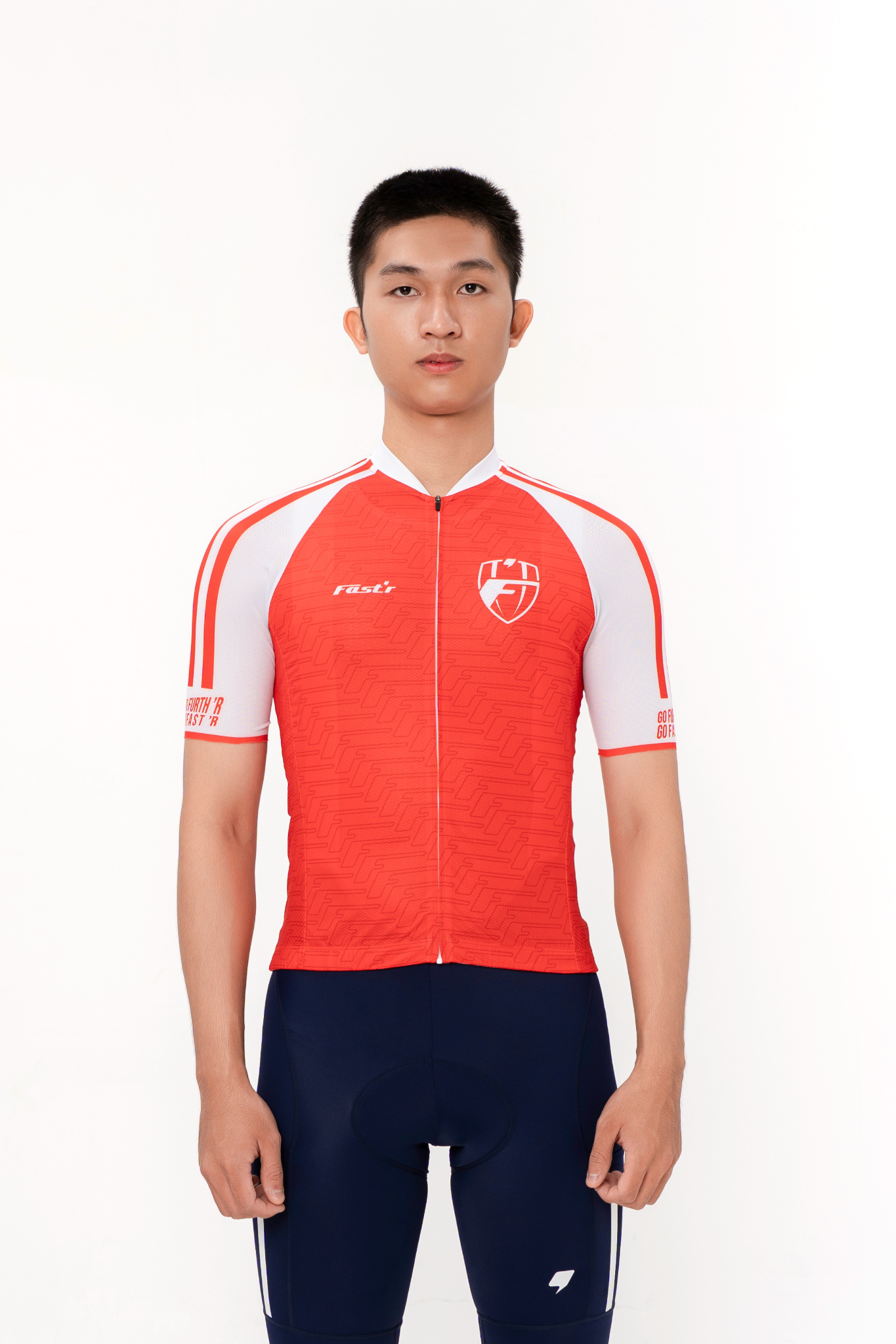 Áo Đạp Xe Tay Ngắn Nam FAST'R Men Inspired Series