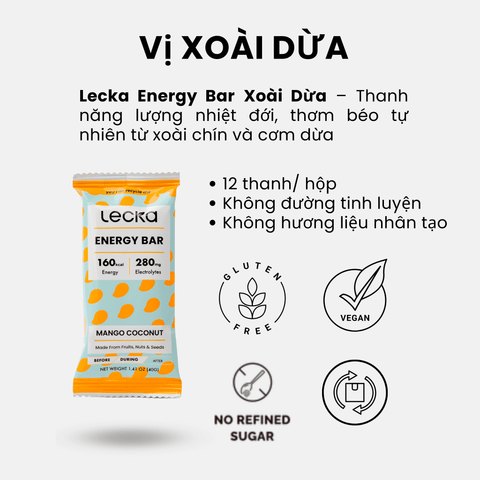Thanh Năng Lượng LECKA Energy Bar