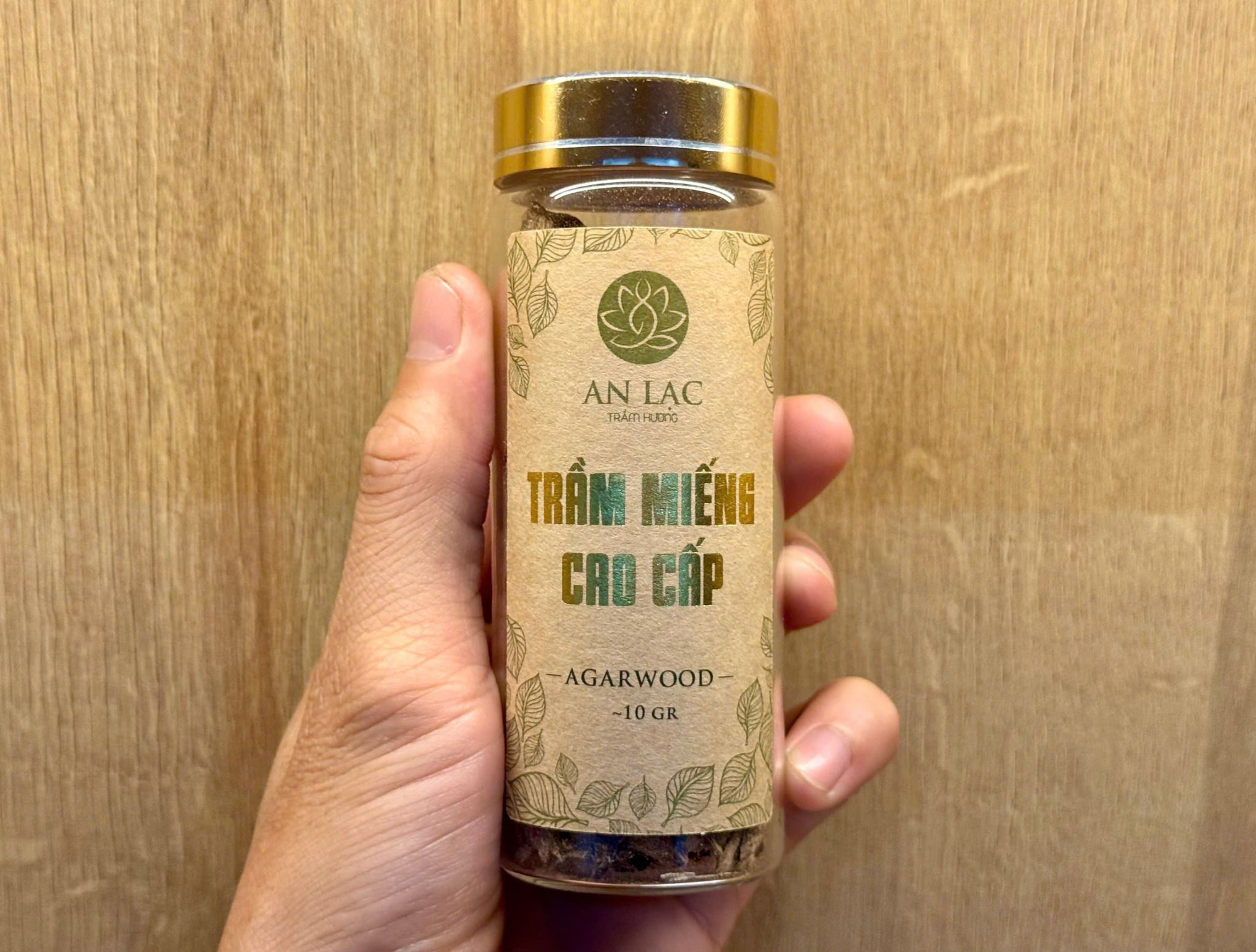 Trầm Miếng An Lạc ~10gr