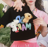  AO202514- Áo thun hình nổi 