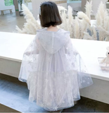  HALLOWEN- áo choàng elsa 