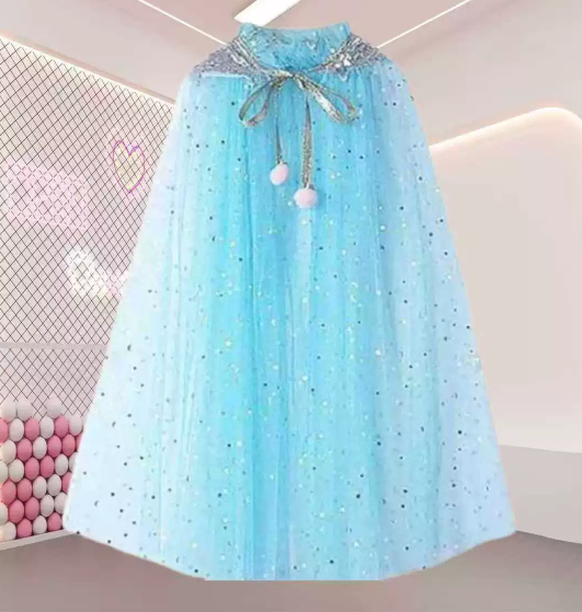  HALLOWEN- áo choàng elsa 