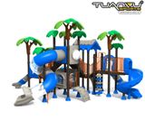 Bộ nhà cây mầm non ngoài trời 2 tầng, bo nha cay mam non ngoai troi 2 tang