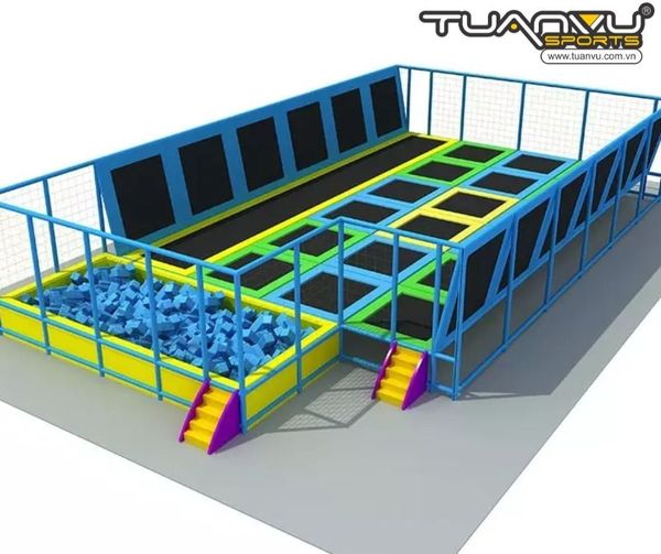 Công viên bạt nhún trong nhà KP-BC140625-2, cong vien bat nhun trong nha kp bc140625 2