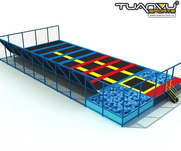 Công viên bạt nhún trong nhà KP-BC140814-4, cong vien bat nhun trong nha kp bc140814 4