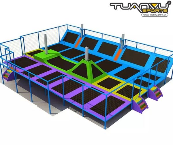 Công viên bạt nhún trong nhà KP-BC141105, cong vien bat nhun trong nha kp bc141105