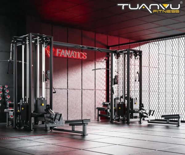 Giàn Tập Đa Chức Năng 8 Cụm Ròng Rọc FS9901, gian tap da chuc nang 8 cum rong roc fs9901