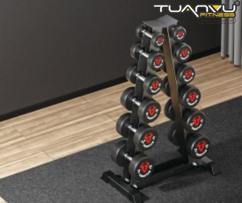 Giá để tạ tay kiểu chữ A 6 cặp FA106, gia de ta tay kieu chu a 6 cap fa106