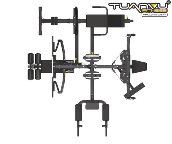 Giàn tập đa năng 4 hướng FM420P, gian tap da nang 4 huong fm420p