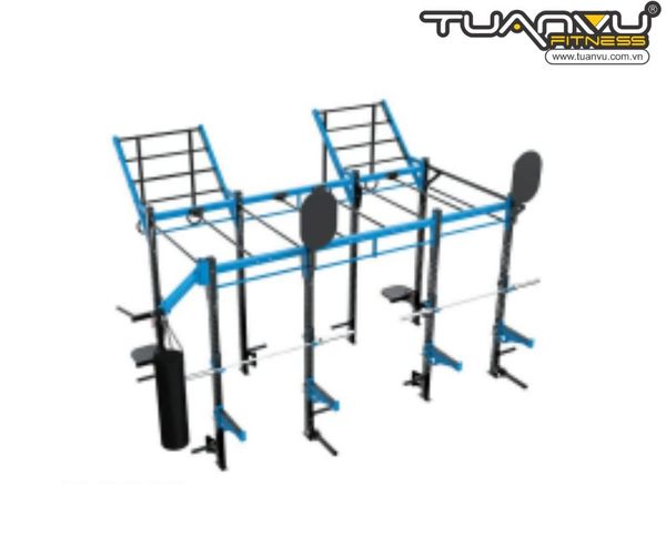 Khung luyện tập chức năng độc lập treo tường đa năng FT9030, khung luyen tap chuc nang doc lap treo tuong da nang ft9030