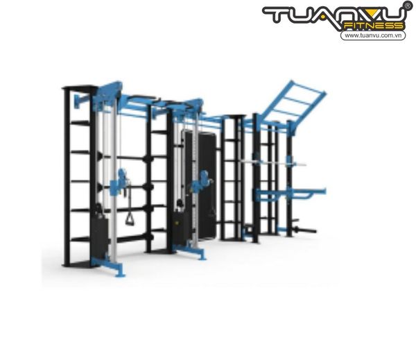 Khung tập chức năng treo tường đa năng FT9045, khung tap chuc nang treo tuong da nang ft9045