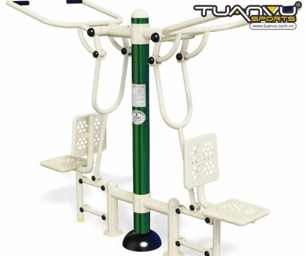Máy tập kéo tay ngoài trời KP-JSQ002, may tap keo tay ngoai troi kp jsq002