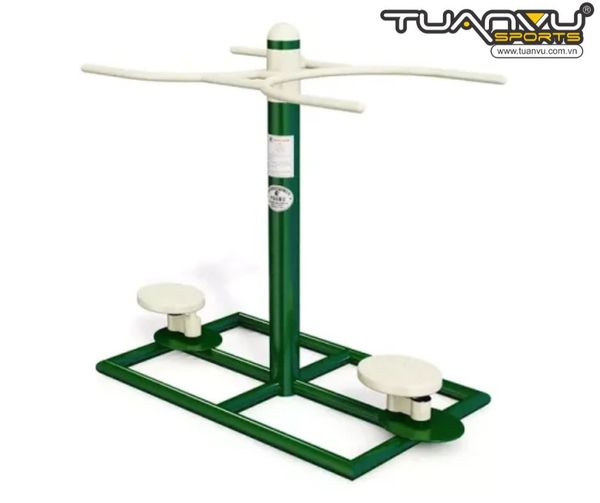 Máy tập xoay hông đôi KP-JSQ035, may tap xoay hong doi kp jsq035