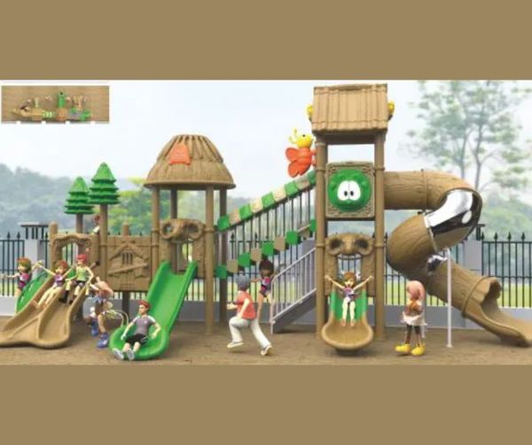 Sân chơi ngoài trời 2 tầng KP-TY026, San choi ngoai troi 2 tang KP TY026