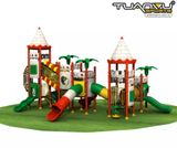 Sân chơi ngoài trời mầm non KP-CB126, San choi ngoai troi mam non KP CB126