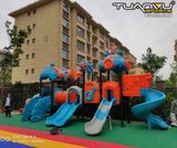 Sân chơi ngoài trời mầm non KP-XAL110. san choi ngoai troi mam non kp xal110
