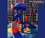 Sân chơi ngoài trời mầm non KP-XAL119, san choi ngoai troi mam non kp xal119