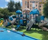 Sân chơi ngoài trời mầm non KP-XAL127. san choi ngoai troi mam non kp xal127