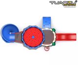 Sân chơi ngoài trời mầm non lâu đài 2 tầng, San choi ngoai troi mam non lau dai 2 tang