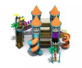 Sân chơi ngoài trời mầm non lâu đài KP-CB103, san choi ngoai troi mam non lau dai kp cb103