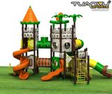 Sân chơi ngoài trời mầm non lâu đài KP-CB121, san choi ngoai troi mam non lau dai kp cb121