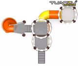 Sân chơi ngoài trời mầm non lâu đài KP-CB133, san choi ngoai troi mam non lau dai kp cb133
