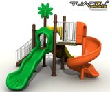 Sân chơi ngoài trời mầm non TQ-ZR126, San choi ngoai troi mam non TQ ZR126
