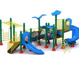 Sân chơi ngoài trời mầm non TQ-ZR214, San choi ngoai troi mam non TQ ZR214
