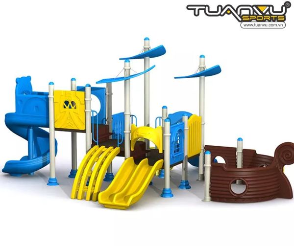 Sân chơi ngoài trời tàu cướp biển KP-HD105, San choi ngoai troi tau cuop bien KP HD105