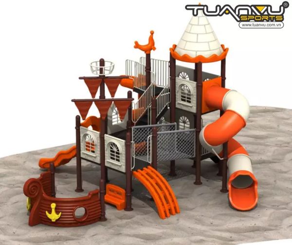 Sân chơi ngoài trời tàu cướp biển KP-HD1113, San choi ngoai troi tau cuop bien KP HD1113