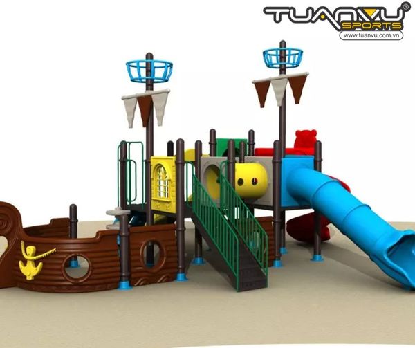 Sân chơi ngoài trời tàu cướp biển KP-HD116, San choi ngoai troi tau cuop bien KP HD116