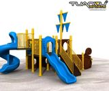 Sân chơi ngoài trời tàu cướp biển KP-HD125, san choi ngoai troi tau cuop bien kp hd125