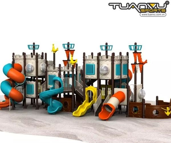 Sân chơi ngoài trời tàu cướp biển KP-HD143, San choi ngoai troi tau cuop bien KP HD143