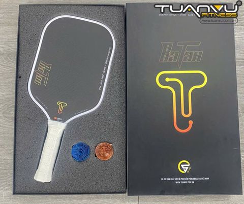 Vợt Pickleball Bá Tân Carbon 3K, vot pickleball ba tan carbon 3k