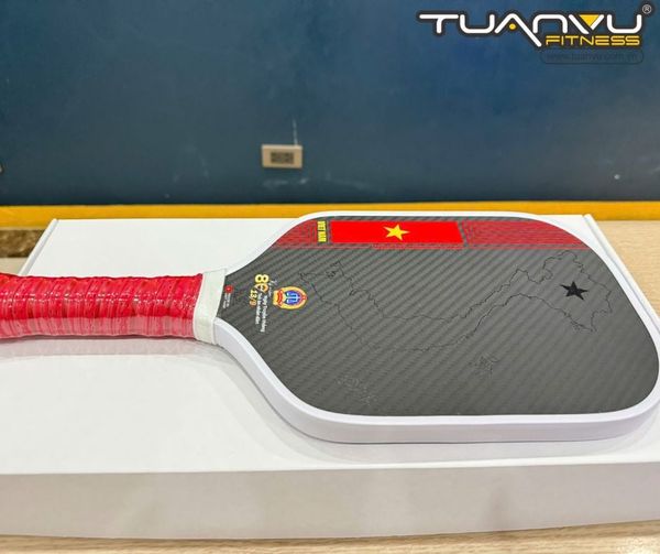 Vợt Pickleball SP80 Carbon 3K kỉ niệm ngày Toà án nhân dân, vot pickleball sp80 carbon 3k ki niem ngay toa an nhan dan