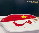 Vợt Pickleball SP80 Fiber Glass, vot pickleball sp80 fiber glass