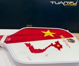 Vợt Pickleball SP80 Fiber Glass, vot pickleball sp80 fiber glass