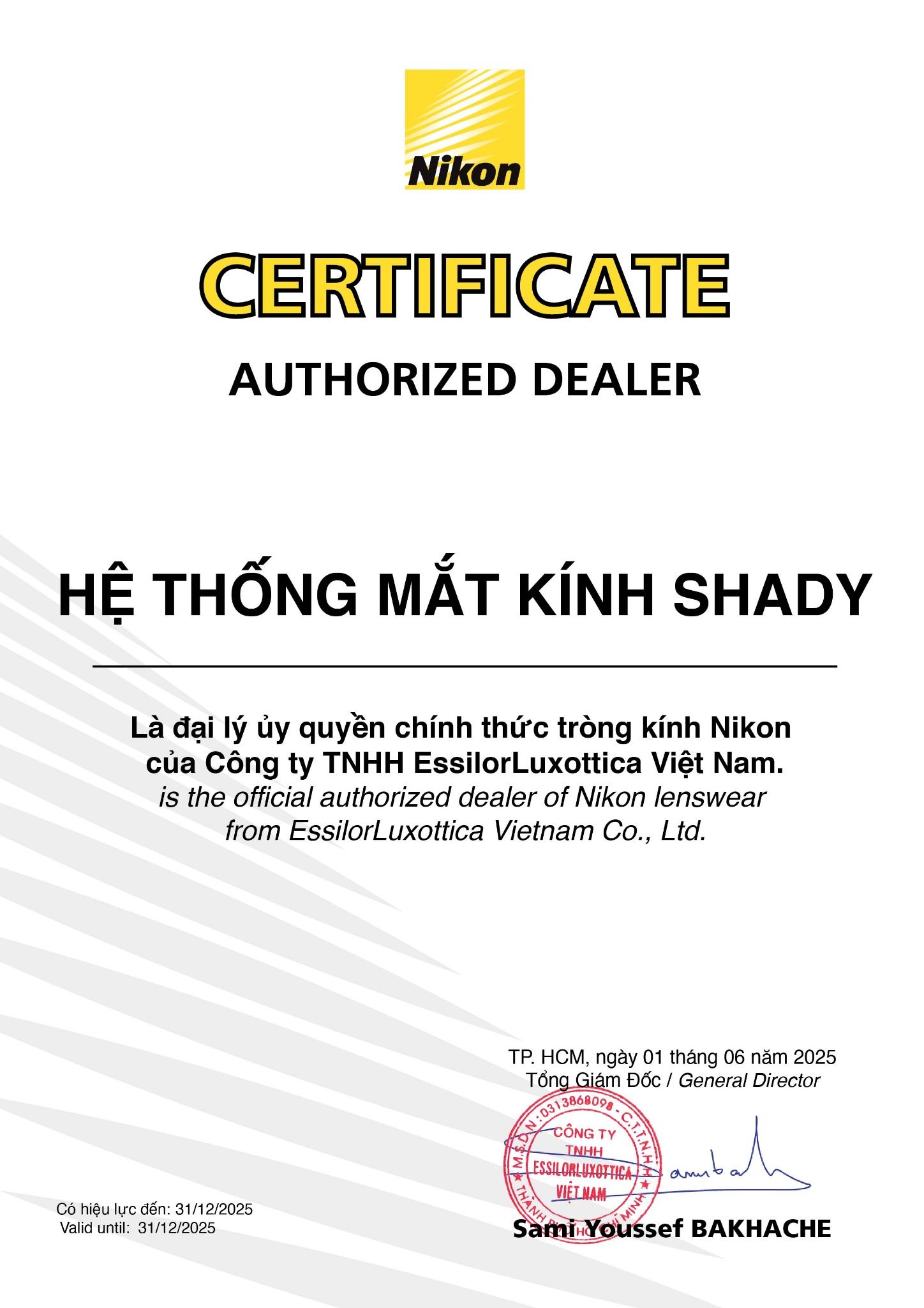  Tròng Kính Siêu Mỏng Ánh Sáng Xanh Phi Cầu 2 Mặt Nikon Myopsee DAS - Pure Blue UV 1.60/ 1.67 