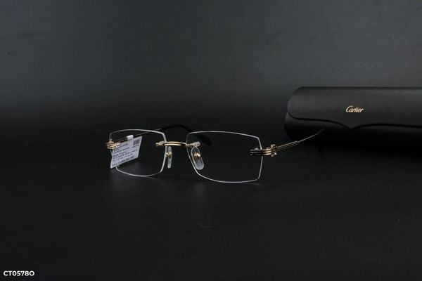 CT0578O Gọng chính hãng Cartier, top gọng đẹp, gọng thời trang, gọng nam nữ unisex