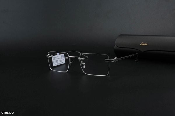 CT0619O Gọng chính hãng Cartier, top gọng đẹp, gọng thời trang, gọng nam nữ unisex