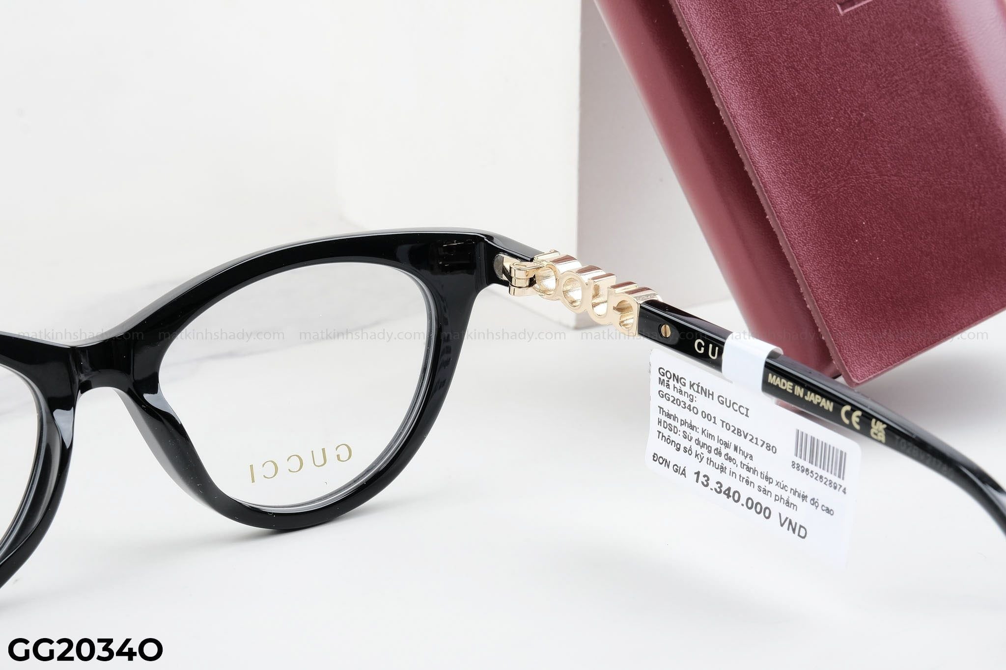  Gọng kính Gucci Nữ Nhựa - GG2034O 
