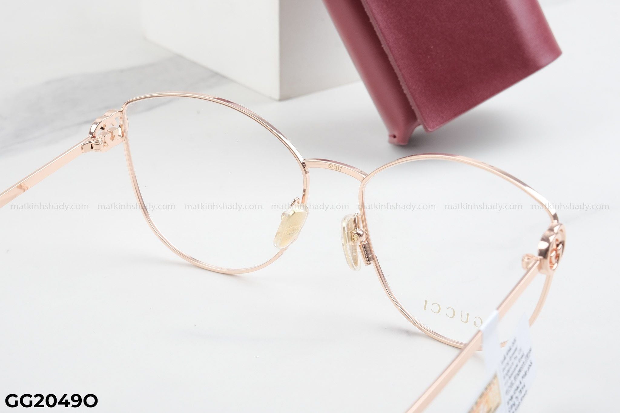  Gọng kính Gucci Nữ Kim Loại - GG2049O 