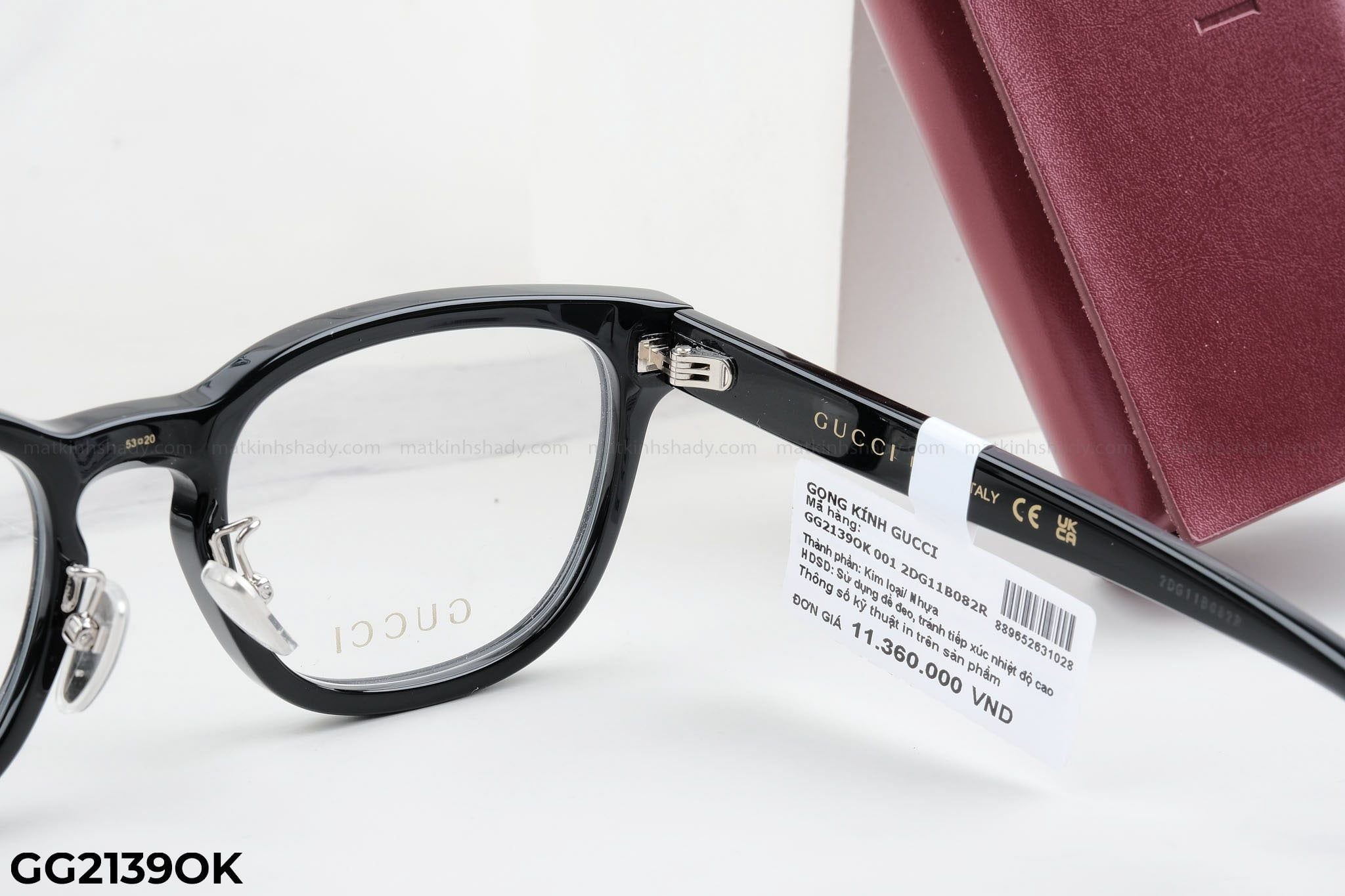  Gọng kính Gucci Nam Nữ Nhựa - GG2139OK 
