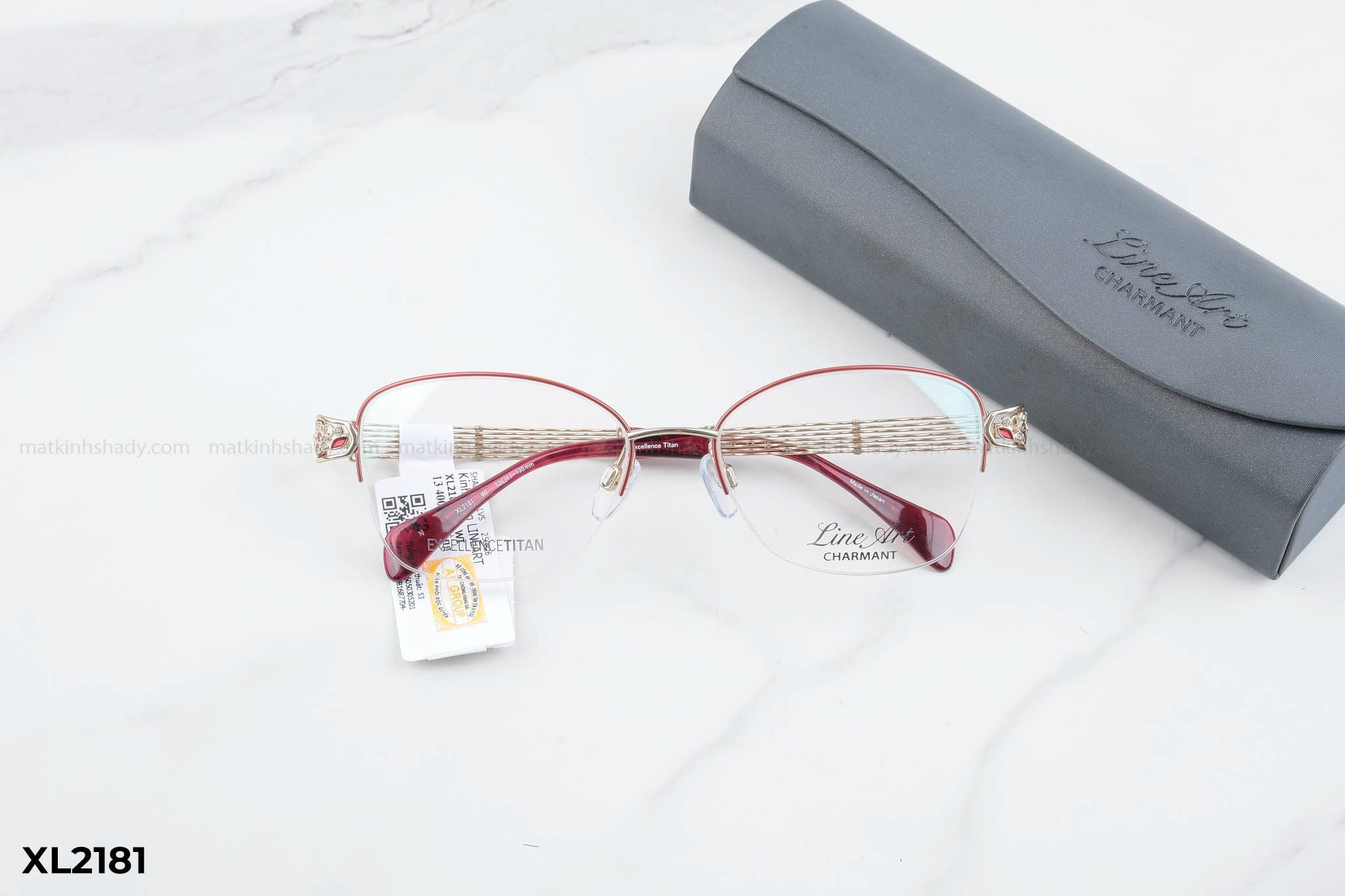  LINE ART CHARMANT Eyewear - Glasses - XL2181 