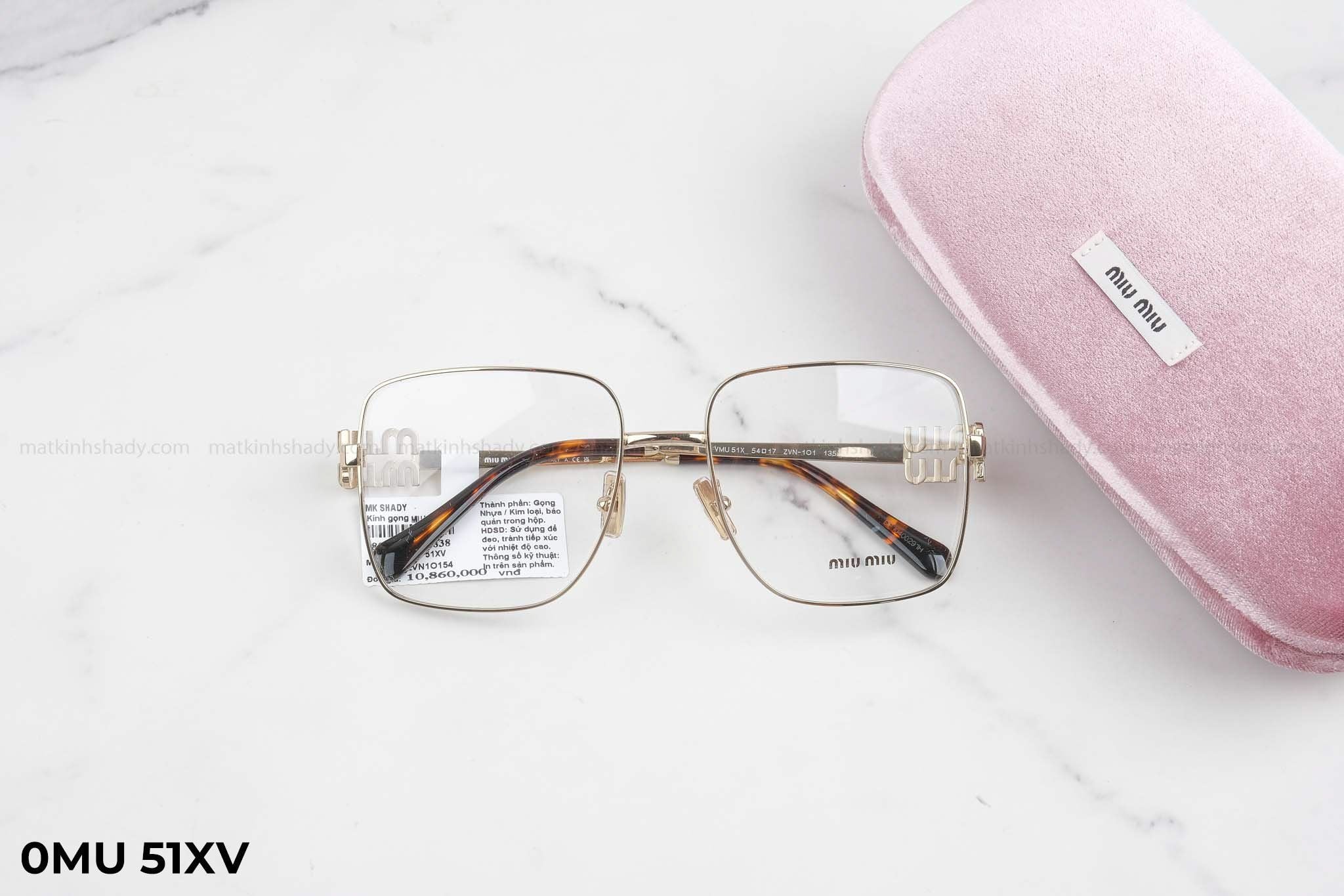  Miu Miu Eyewear - Glasses - 0MU 51XV 