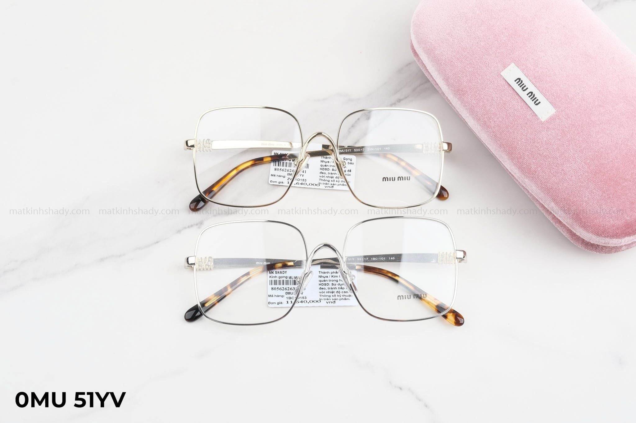  Miu Miu Eyewear - Glasses - 0MU 51YV 