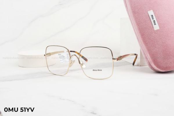 gọng kính Miu Miu nữ 0MU 51YV